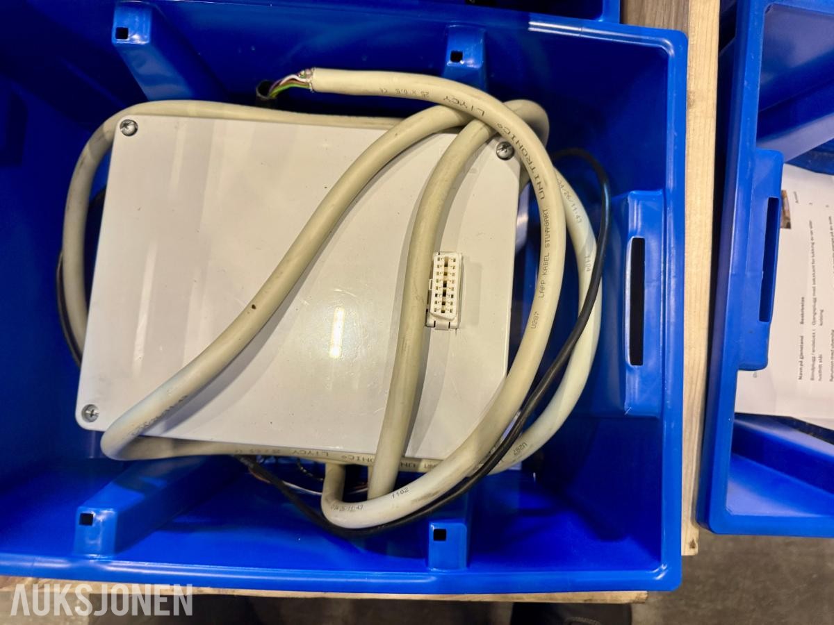 Palle med ventiler - sensorer - kabler & instrumentering