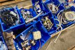 Palle med ventiler - sensorer - kabler & instrumentering