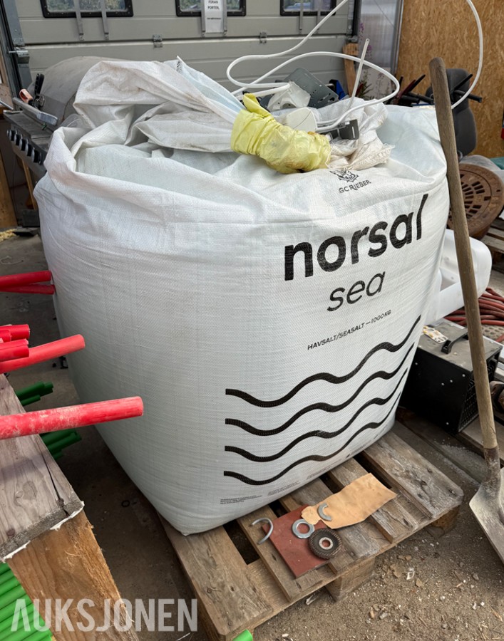 Norsal havsalt 1000KG storsekk