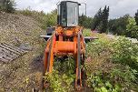 Hitachi hjullaster/delemaskin - selges for deler