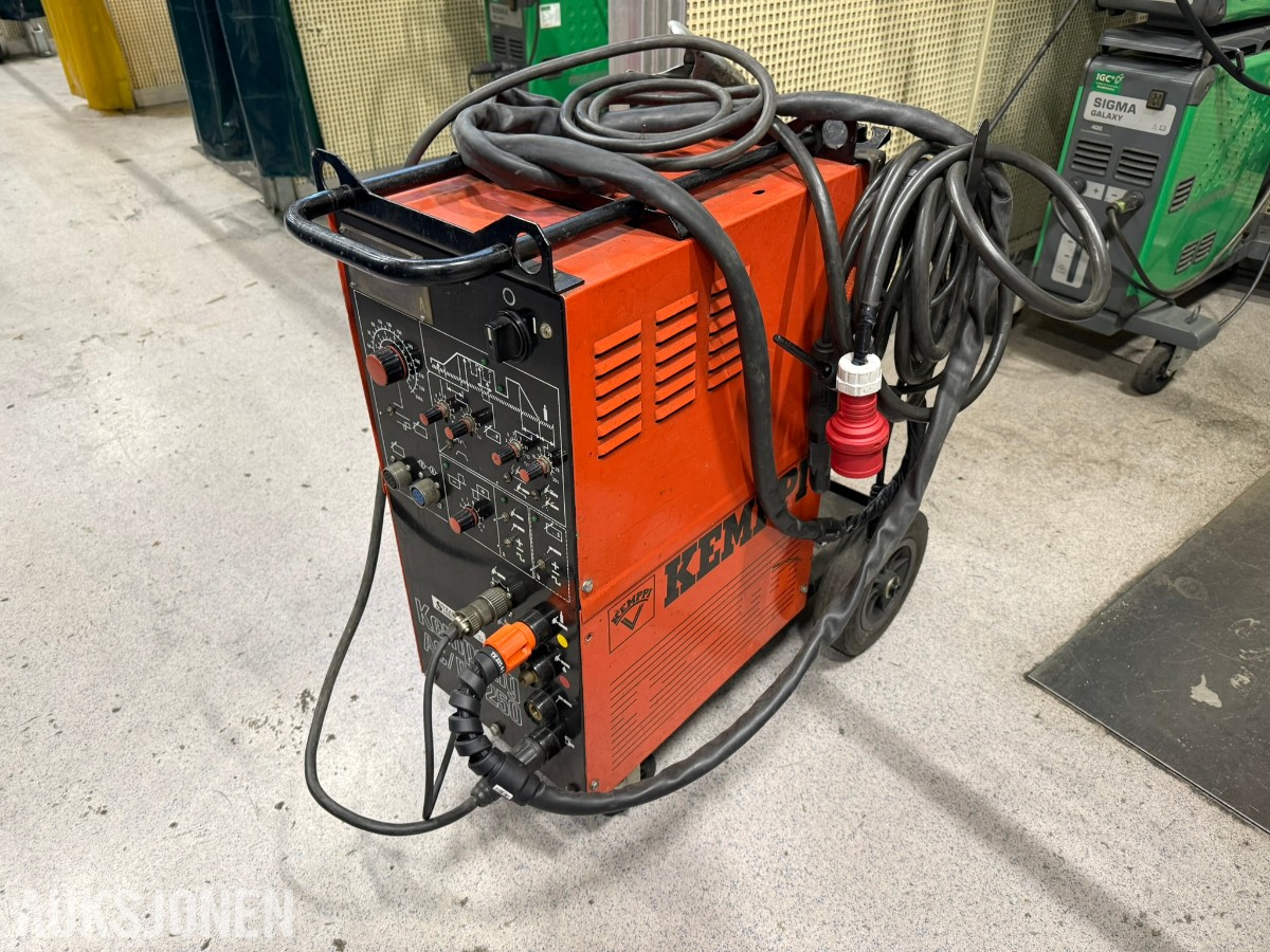 KEMPPI KEMPOTIG AC/DC 250 – TIG-SVEISEAPPARAT – 250 A – AC/DC