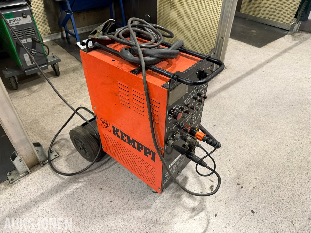 KEMPPI KEMPOTIG AC/DC 250 – TIG-SVEISEAPPARAT – 250 A – AC/DC