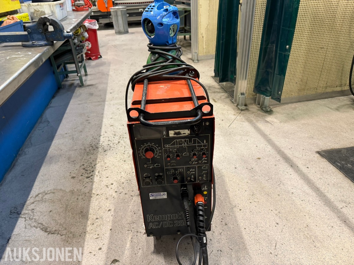 Kemppi Kempotig AC/DC 250 TIG-sveiseapparat – 250A – AC/DC