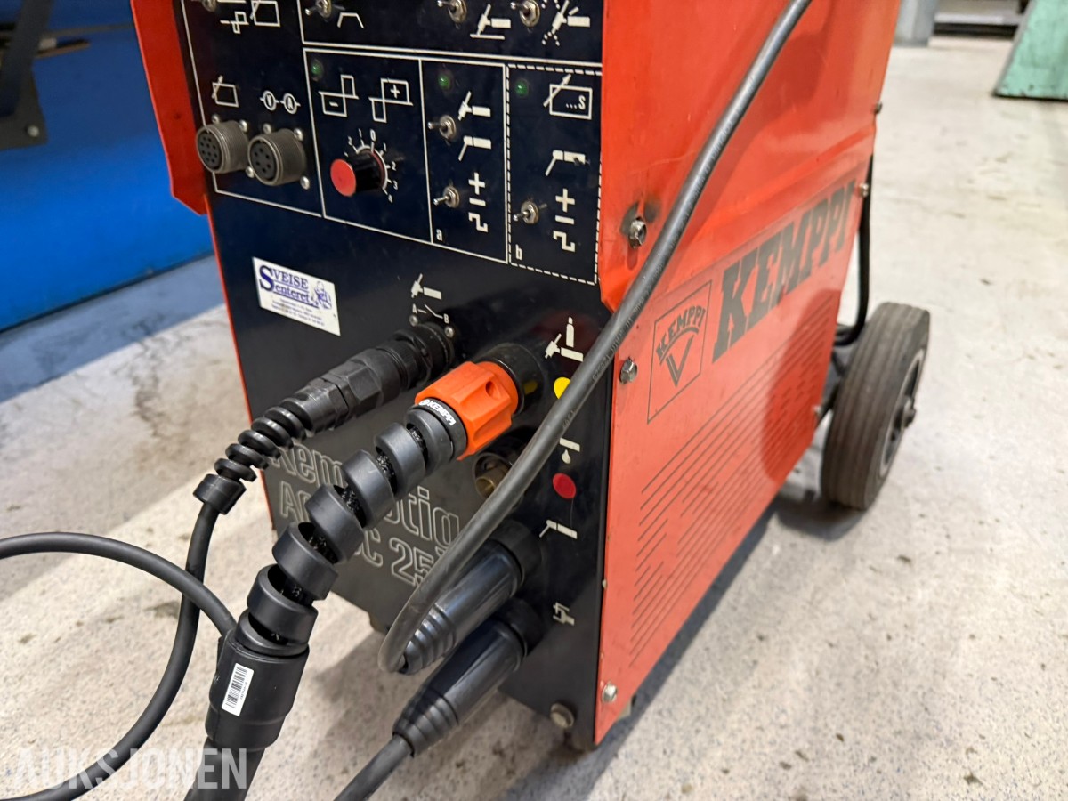 Kemppi Kempotig AC/DC 250 TIG-sveiseapparat – 250A – AC/DC