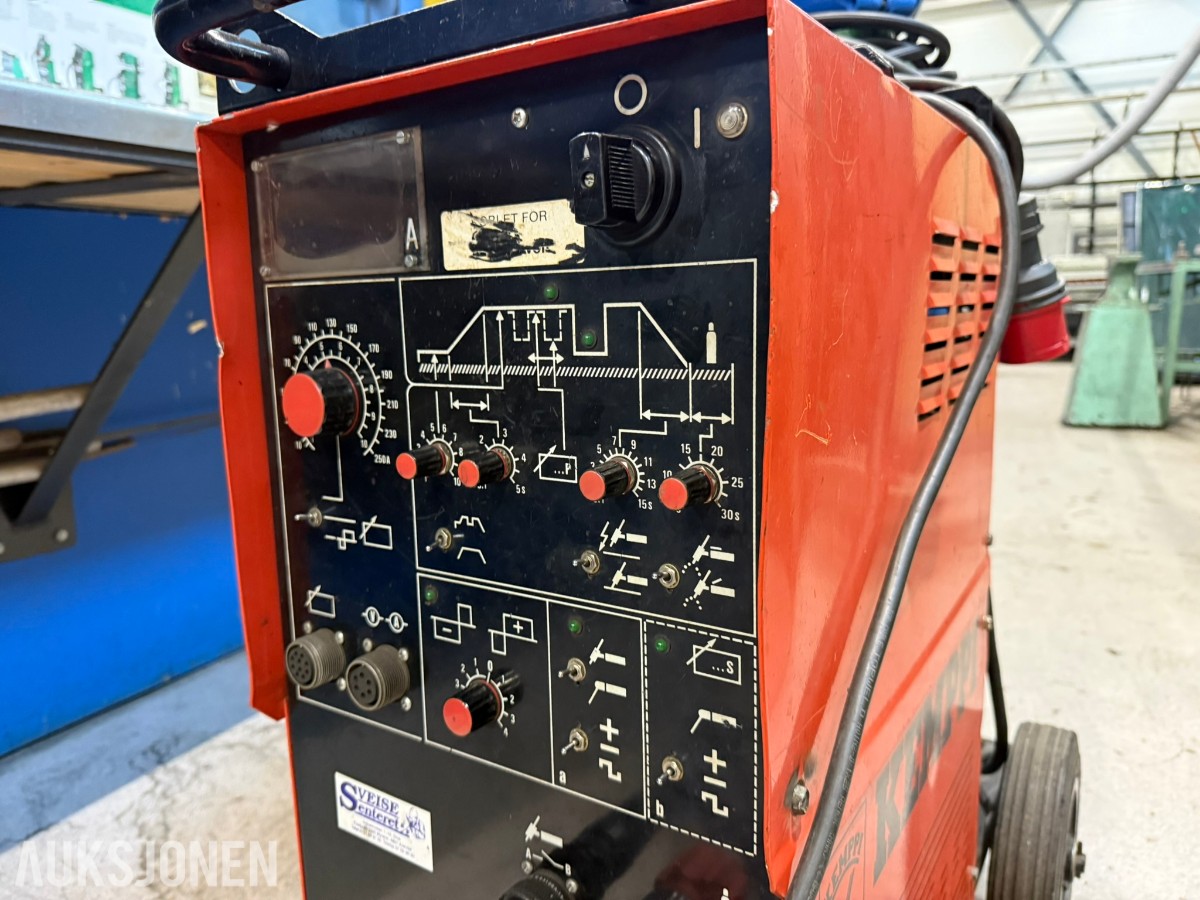Kemppi Kempotig AC/DC 250 TIG-sveiseapparat – 250A – AC/DC