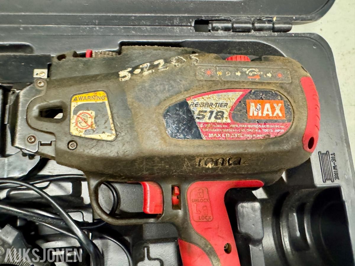MAX RB518 jernbindemaskin