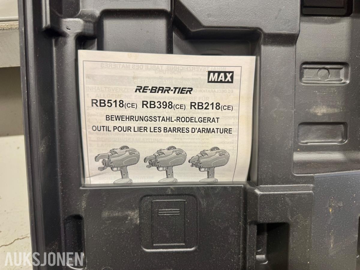 MAX RB518 jernbindemaskin