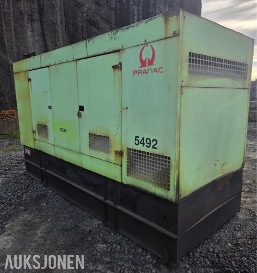 2005 PRAMAC GEH250 DIESELAGGREGAT 250 KVA MED VOLVO MOTOR