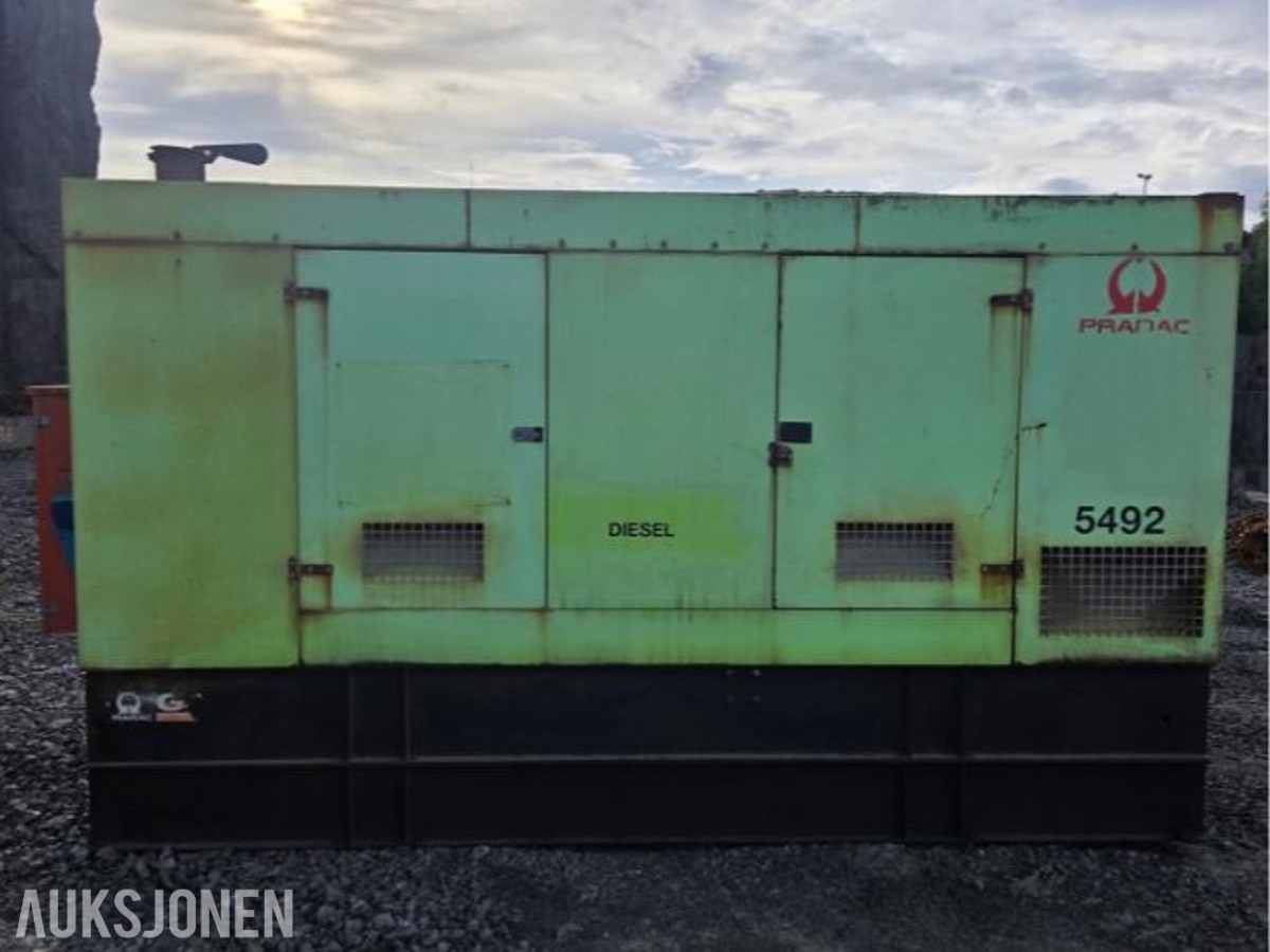 2005 PRAMAC GEH250 DIESELAGGREGAT 250 KVA MED VOLVO MOTOR