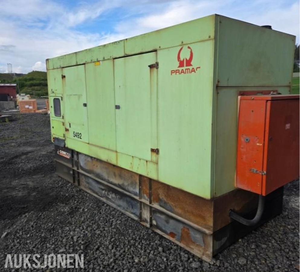 2005 PRAMAC GEH250 DIESELAGGREGAT 250 KVA MED VOLVO MOTOR