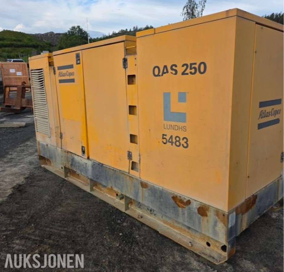 2006 Atlas Copco QAS 250, 16500 timer