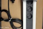 EVOline Port innfellbar strømuttak, komplett med kabel og monteringsanvisning.