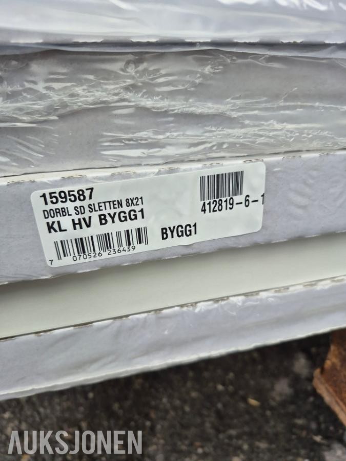 2024 Bygg1 skyvedørsblad Sletten 8x210