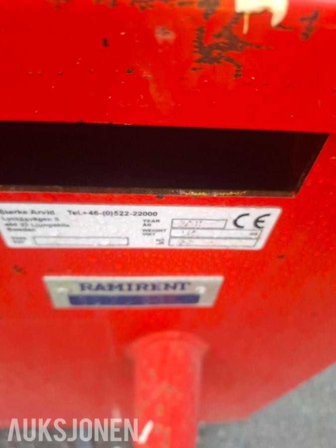2011 Starke Arvid - Verktøy vogn på hjul