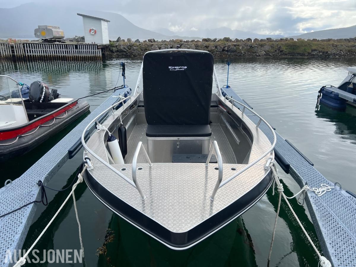 Kværnø 600 - Mercury 150 - Garanti - Lite timer