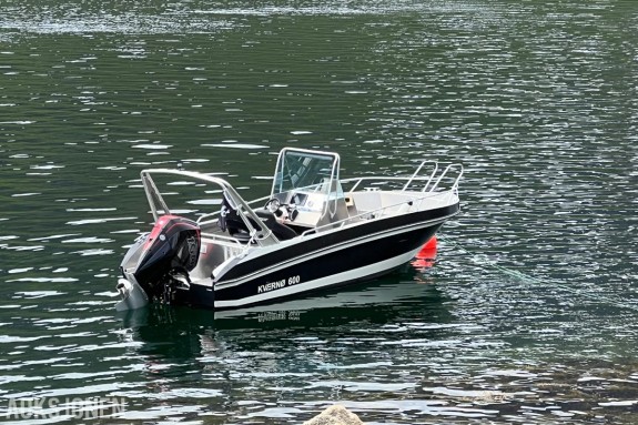 Kværnø 600 - Mercury 150 - Garanti - Lite timer
