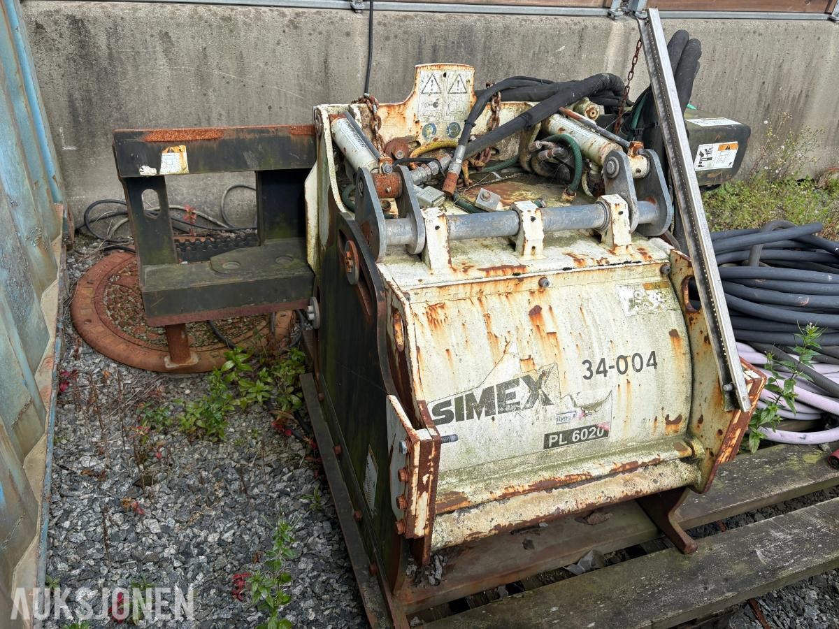 Simex PL 6020 asfaltfres for Bobcat – 2005 modell