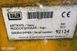 2012 Dalen 2021 hydraulisk traktorskjær