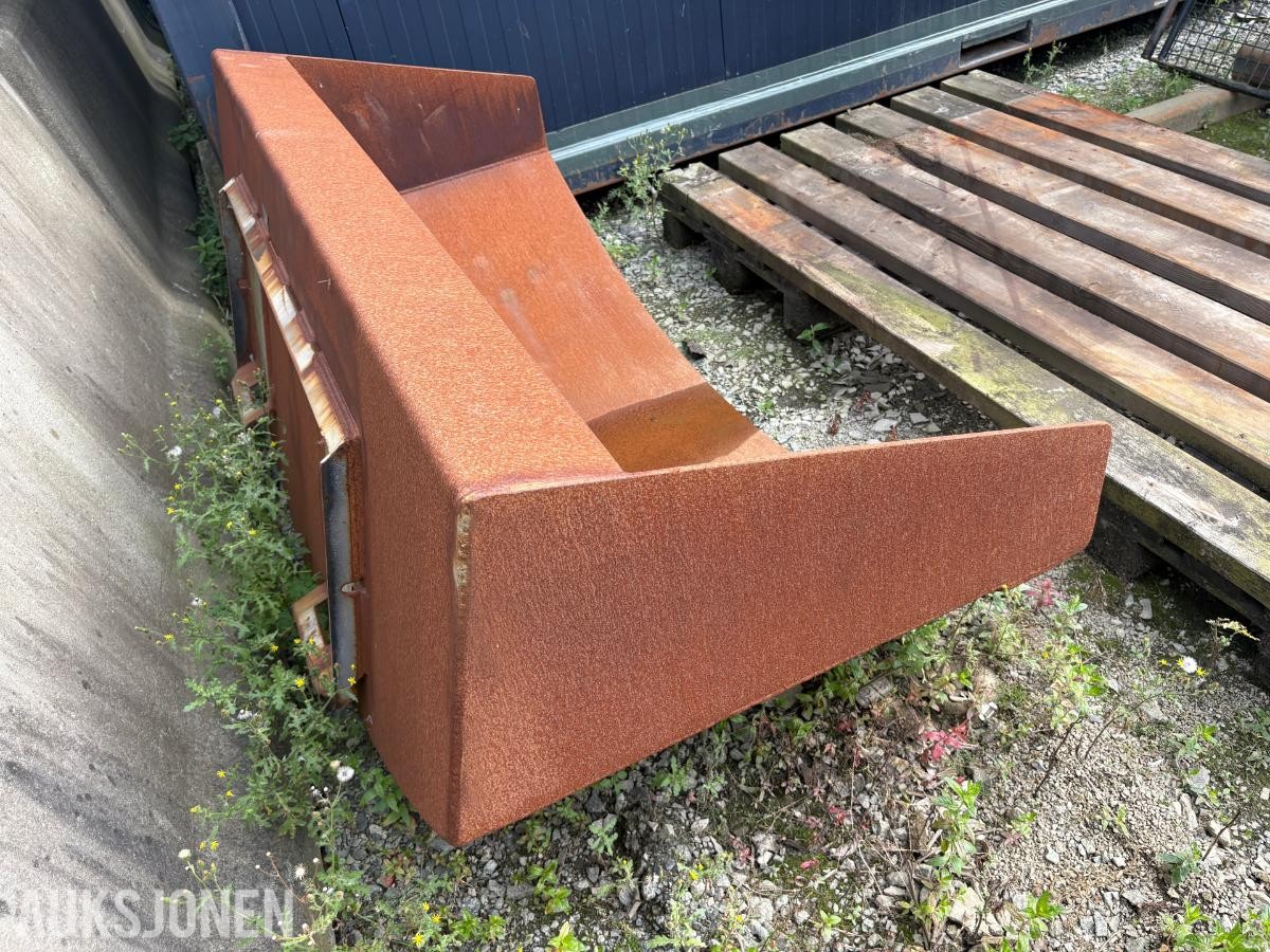 Bobcat skuffe til kompaktlaster buet