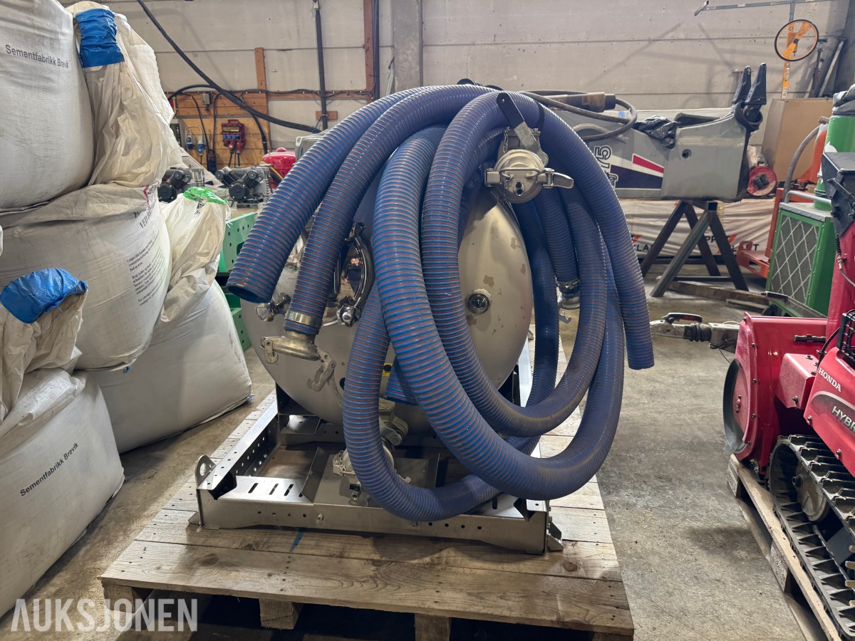 2024 PTC VORTEX DIESELDREVET VAKUUMANLEGG MED YANMAR MOTOR