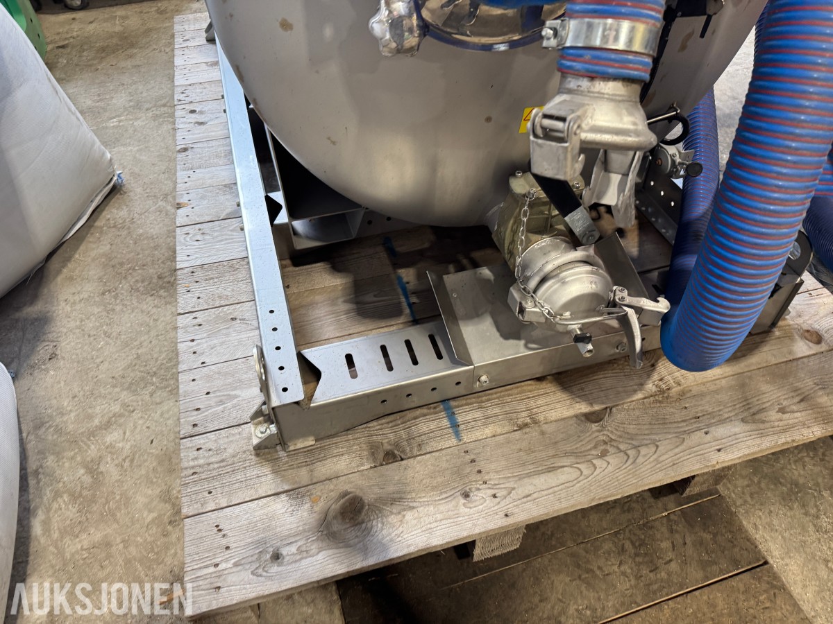 2024 PTC VORTEX DIESELDREVET VAKUUMANLEGG MED YANMAR MOTOR