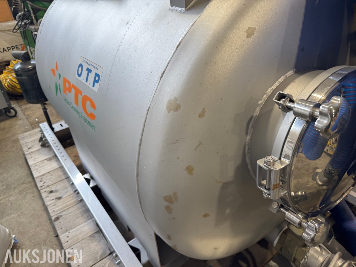 2024 PTC VORTEX DIESELDREVET VAKUUMANLEGG MED YANMAR MOTOR