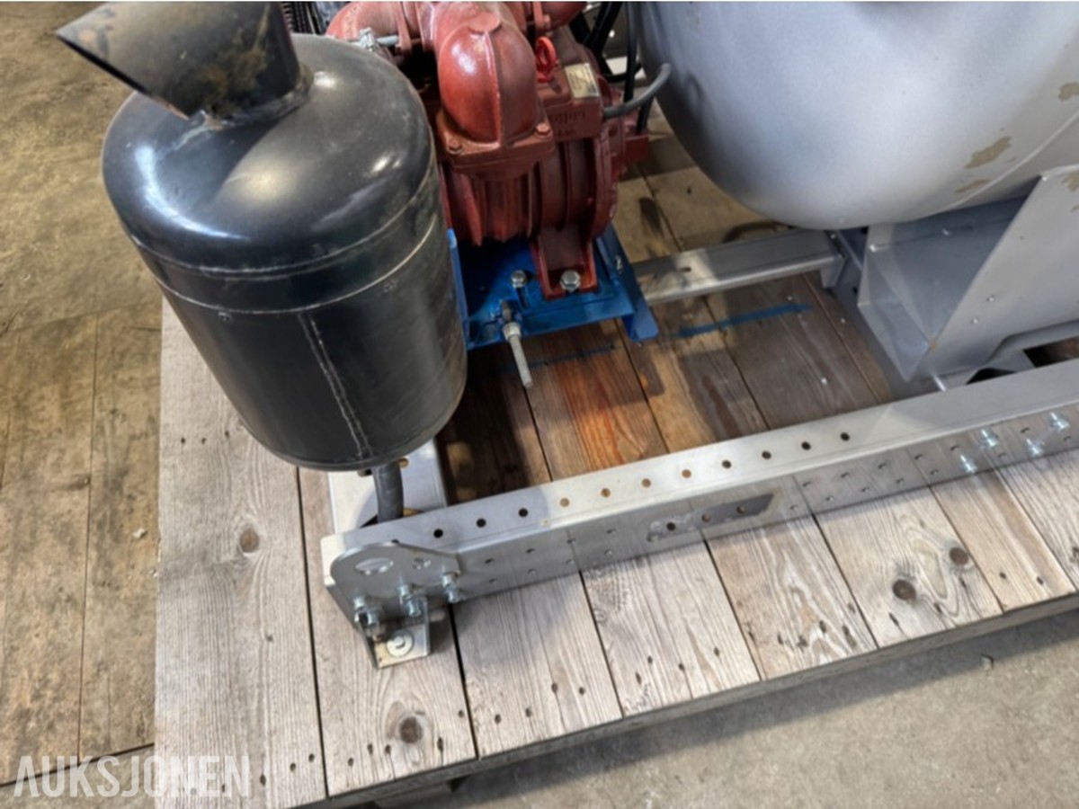 2024 PTC VORTEX DIESELDREVET VAKUUMANLEGG MED YANMAR MOTOR