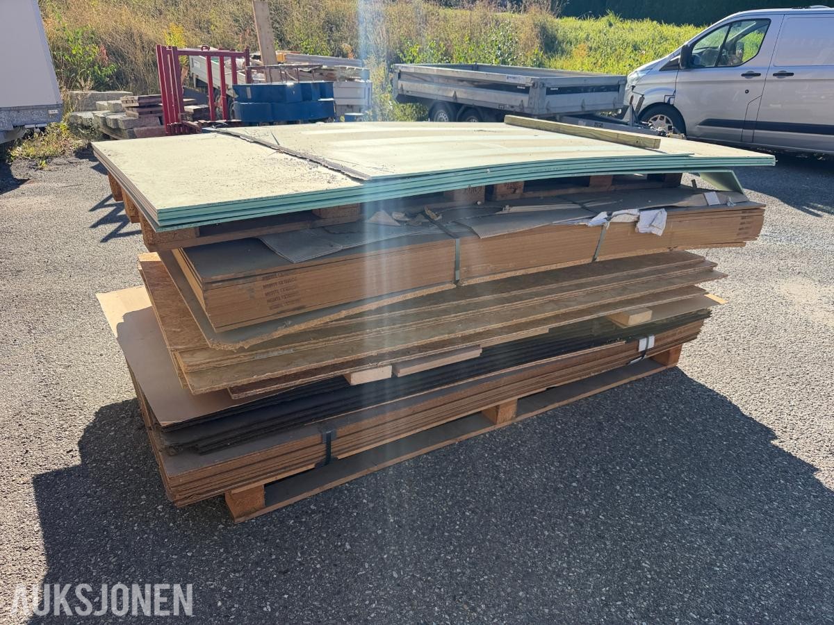 Diverse plater - materialer