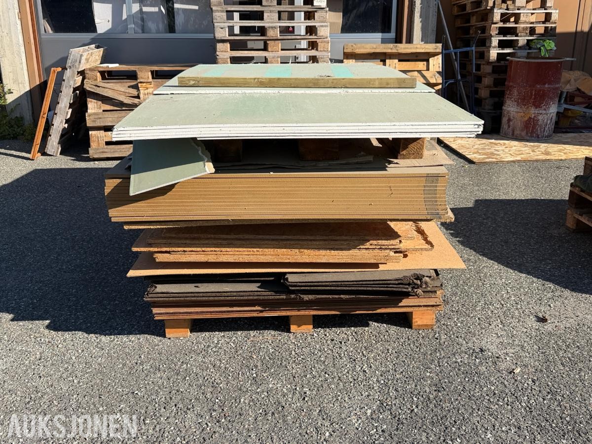 Diverse plater - materialer