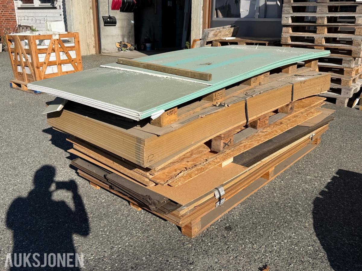Diverse plater - materialer