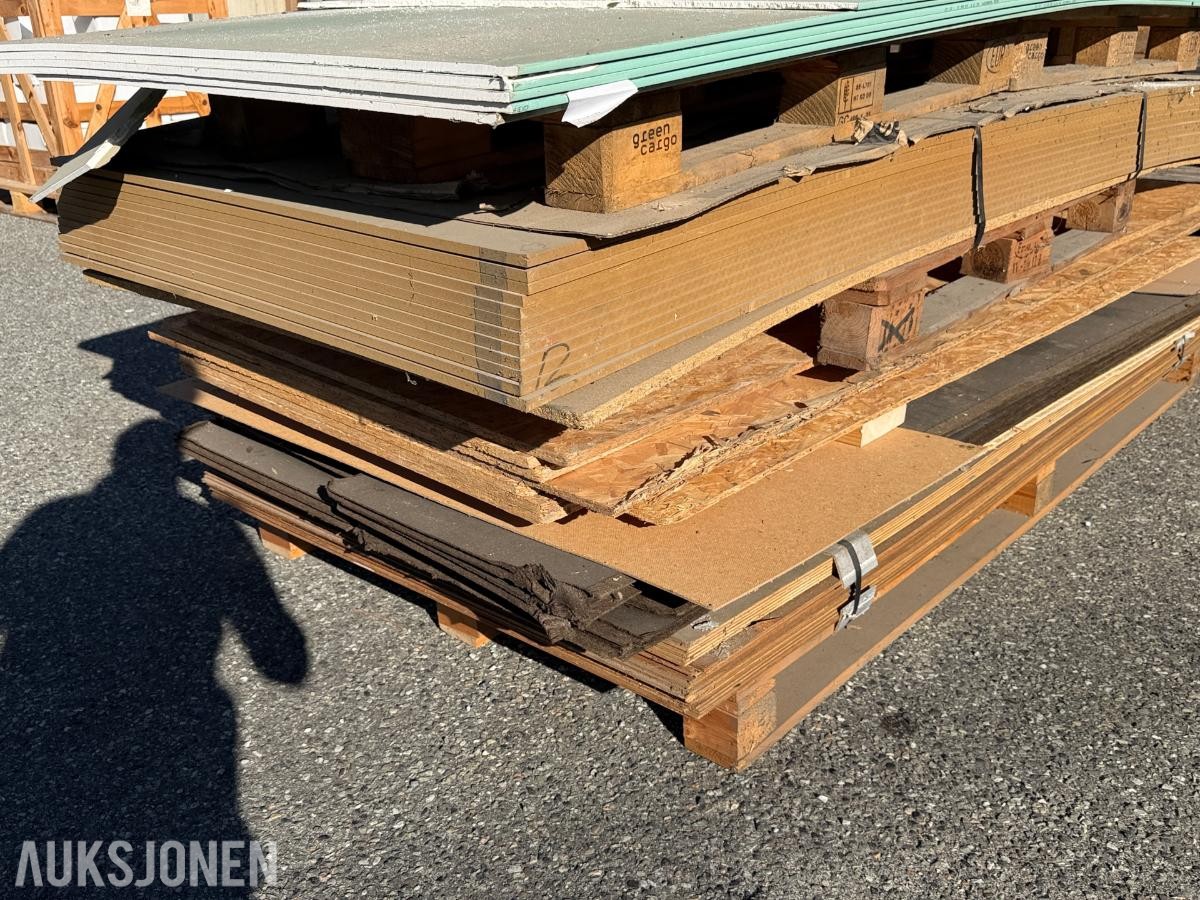 Diverse plater - materialer