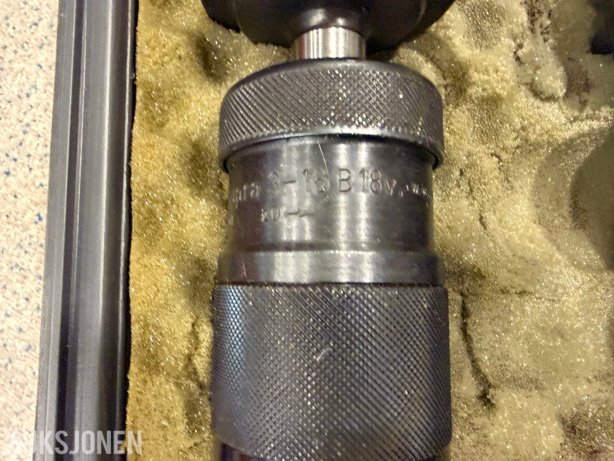3 stk. borechucker med holdere - ISO 40