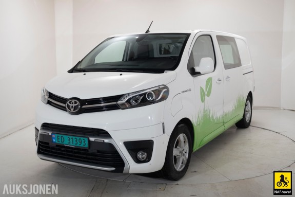 2021 Toyota ProAce ELECTRIC 75 KWH 136 HK L1 AUT HENGERFESTE KAMERA NAVI BLIS CRUISE 