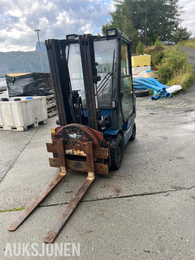 2003 Mitsubishi FD18K motvektstruck 7231 timer 