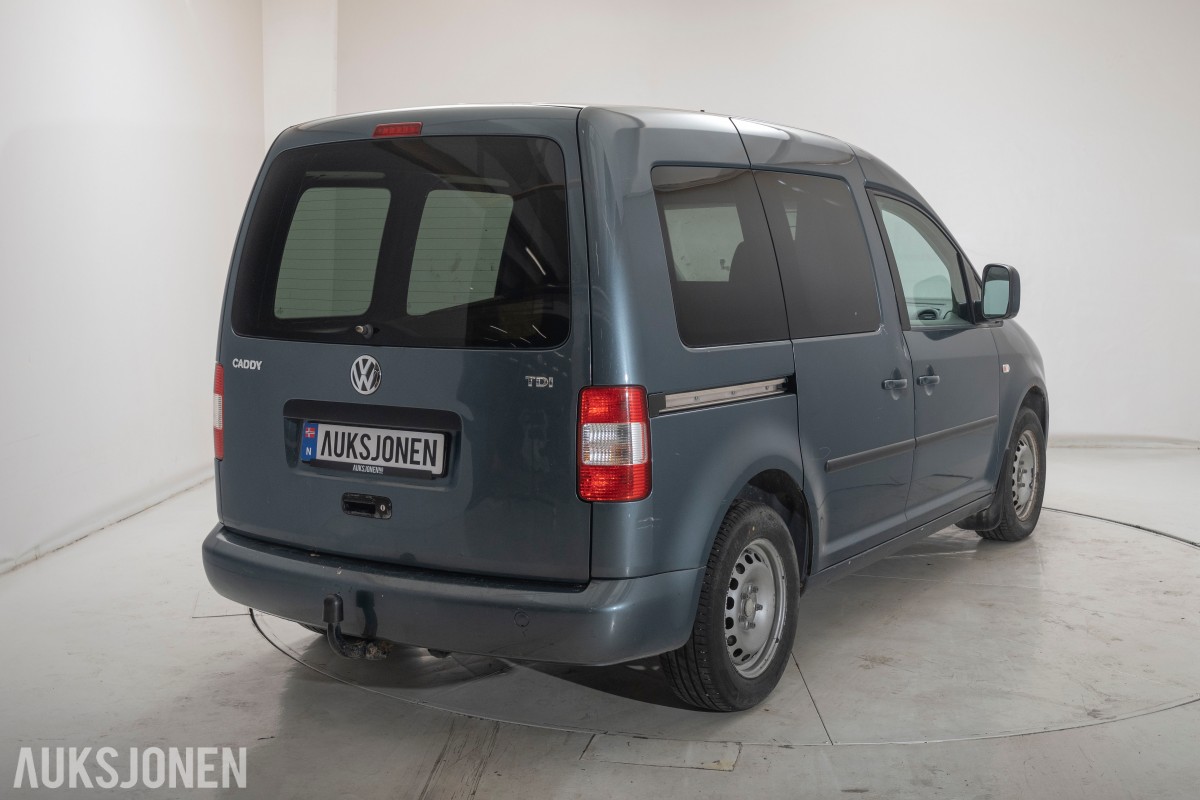 2008 Volkswagen CADDY *INGEN MINSTEPRIS*1,9 D 105HK HENGERFESTE CLIMATIC 