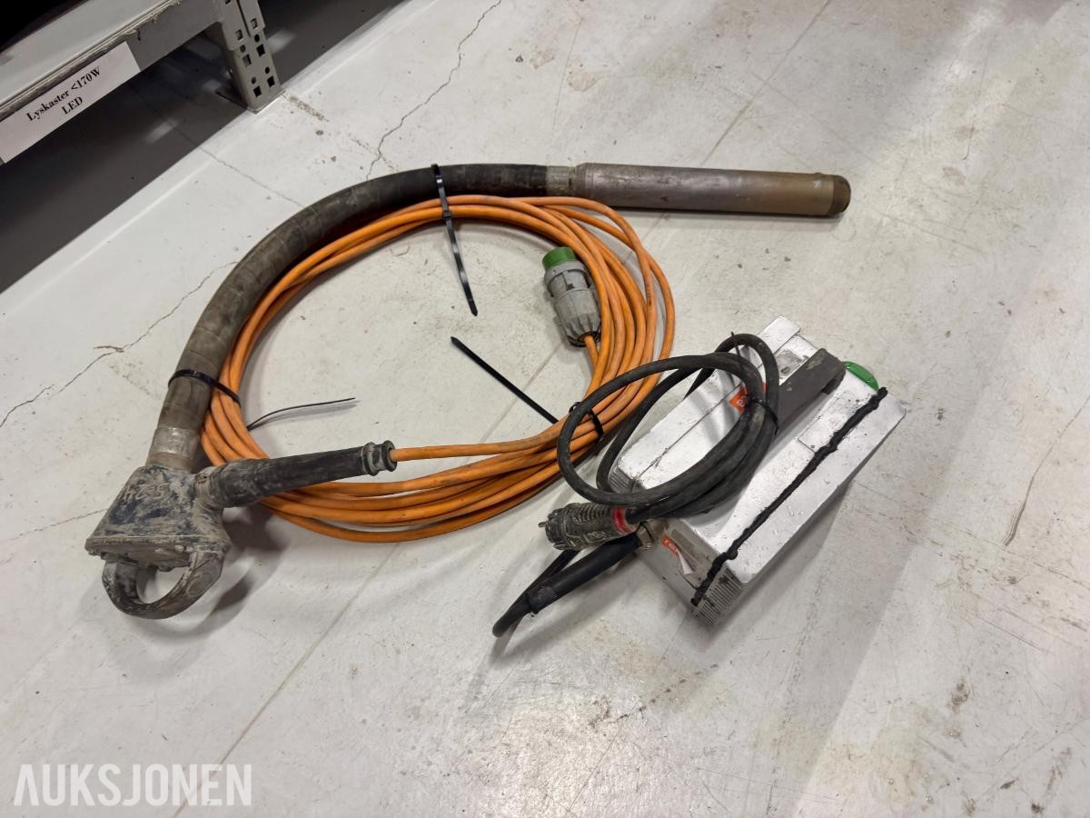 Betongvibrator for dekke