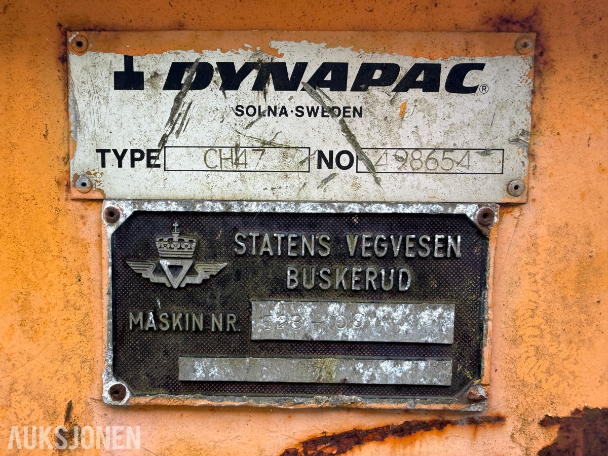 Dynapac CH47 slepevals, Deutz motor