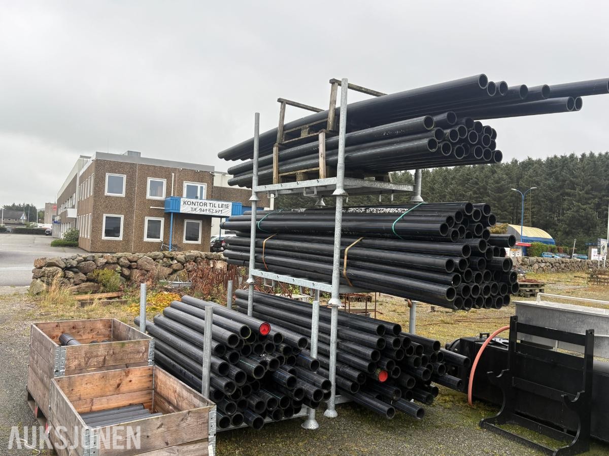 Parti PE-rør diverse lengder