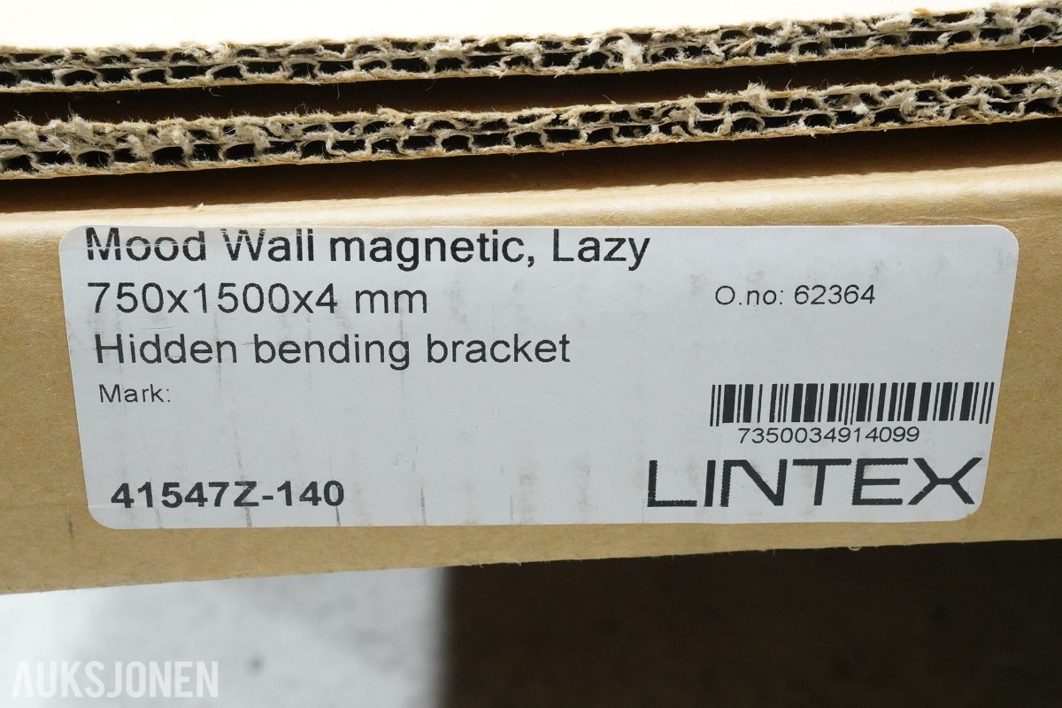 3 stk. whiteboards og 6 stk. LED-paneler