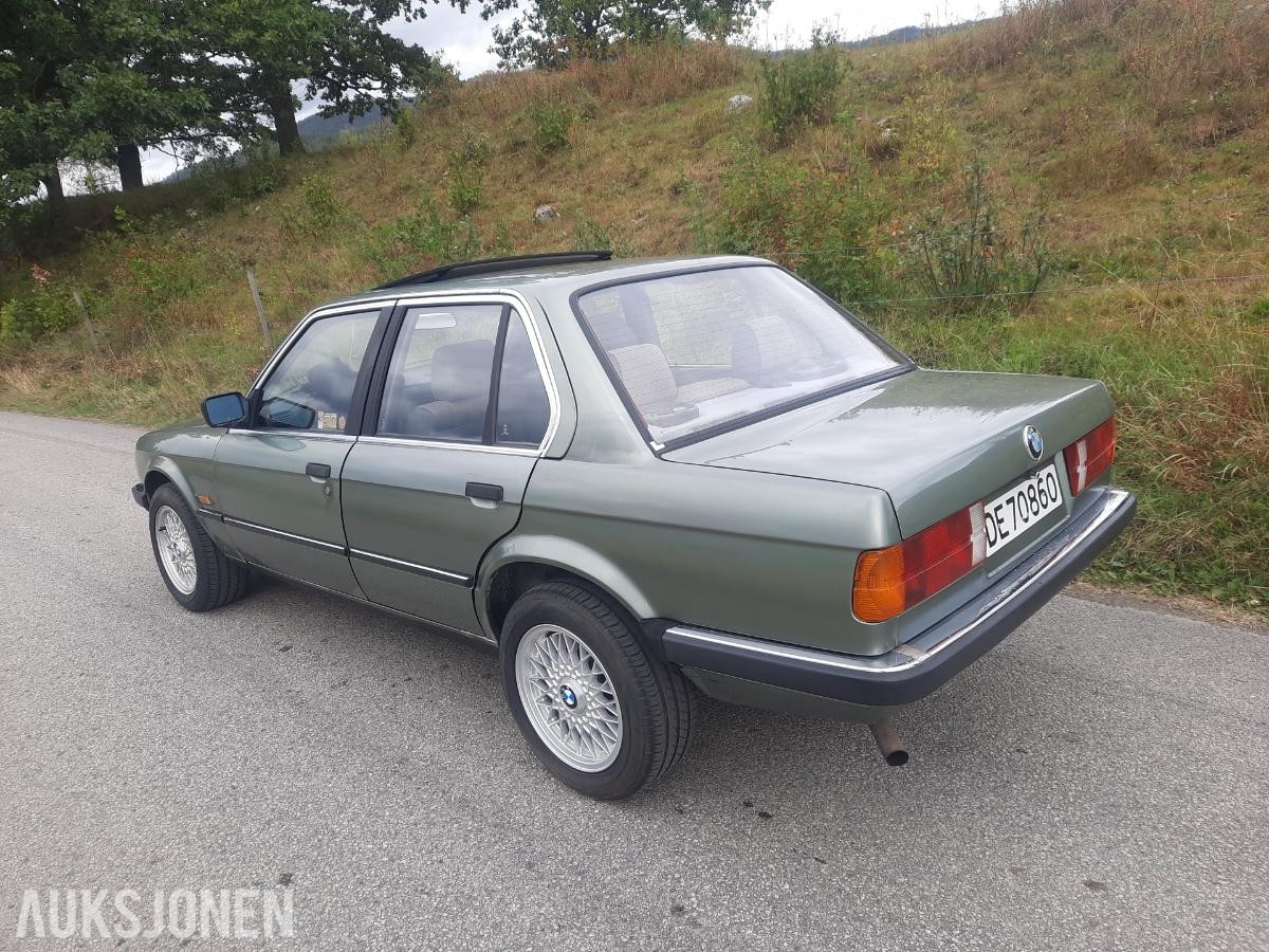 1986 BMW E30 320I 129HK EU GODKJENT TIL 01.2028