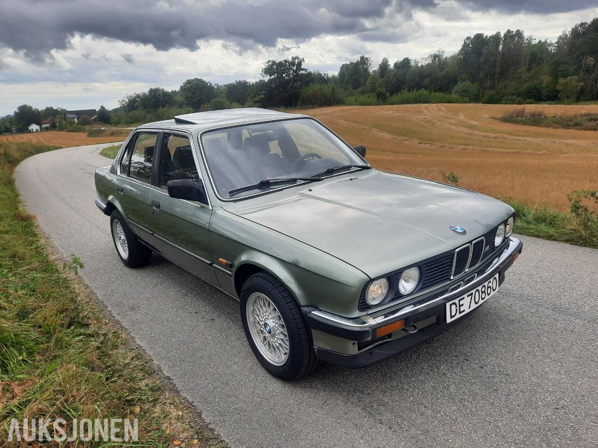 1986 BMW E30 320I 129HK EU GODKJENT TIL 01.2028