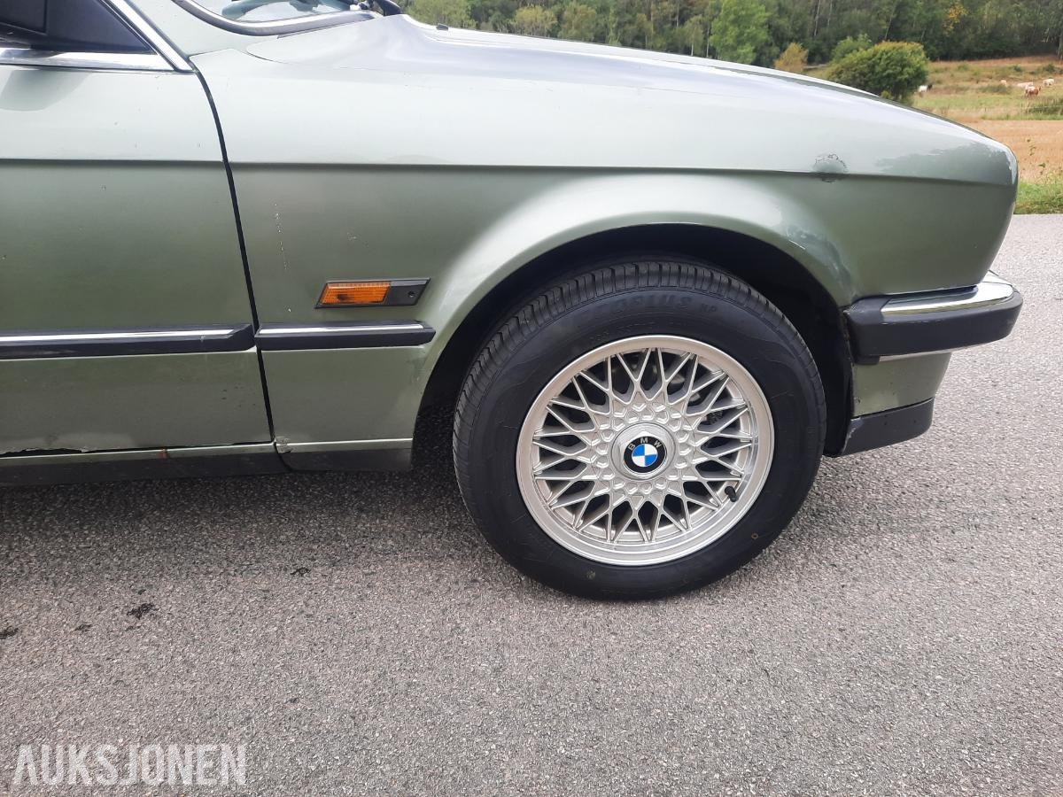 1986 BMW E30 320I 129HK EU GODKJENT TIL 01.2028
