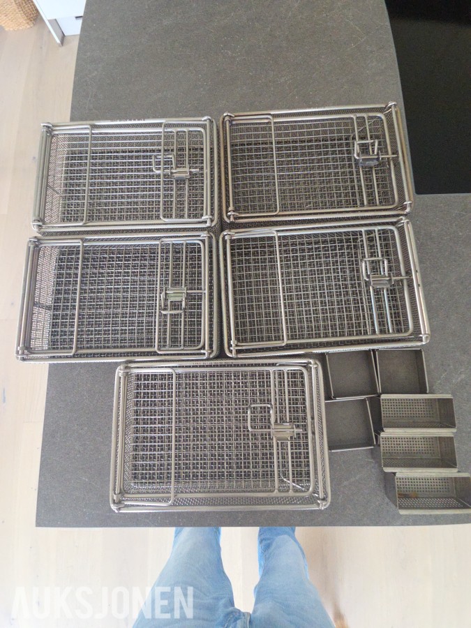 Miele instrumentkurver og innsatser til termodesinfektor – 5 kurver