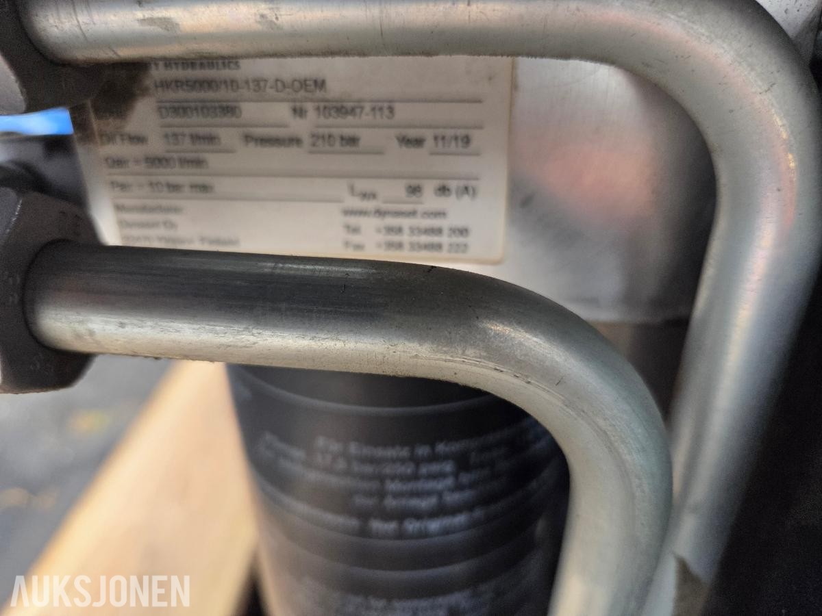 2019 Dynaset HKR 5000-137 Hydraulisk skruekompressor