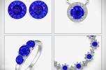 ROYAL BLUE SAFIR  *5.04 CT*  MED SERTIFIKAT  