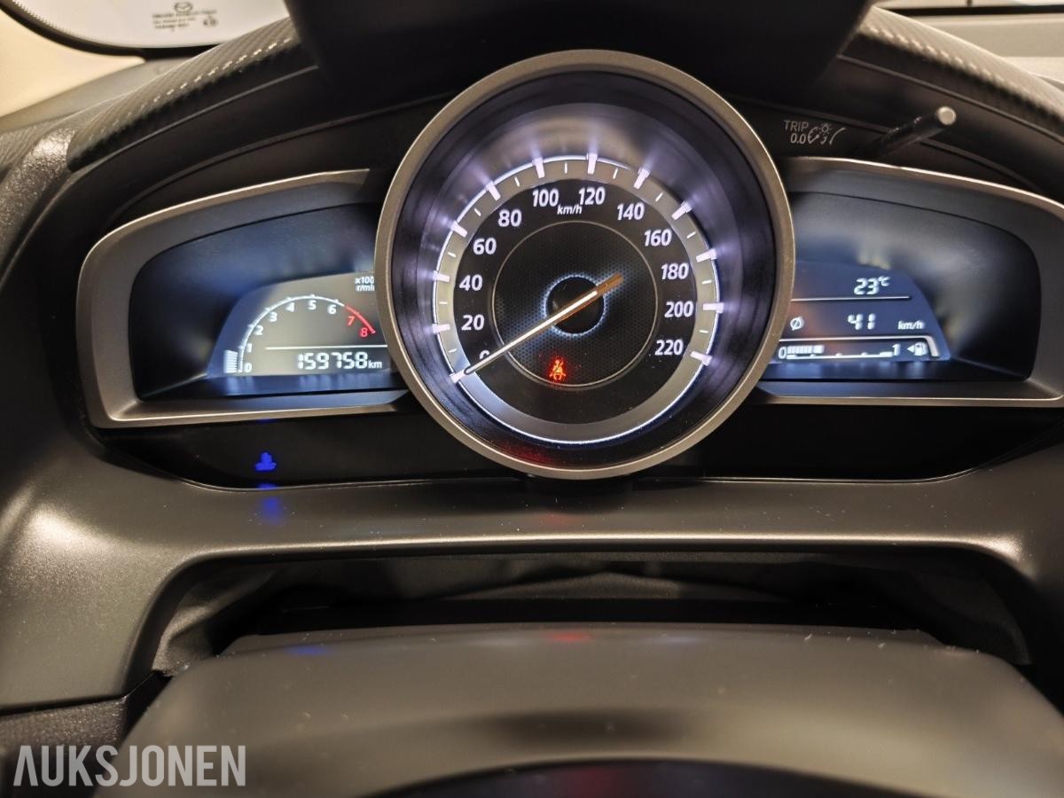 2015 MAZDA 2 1.5 90HK NAVIGASJON P-SENSOR NORSK