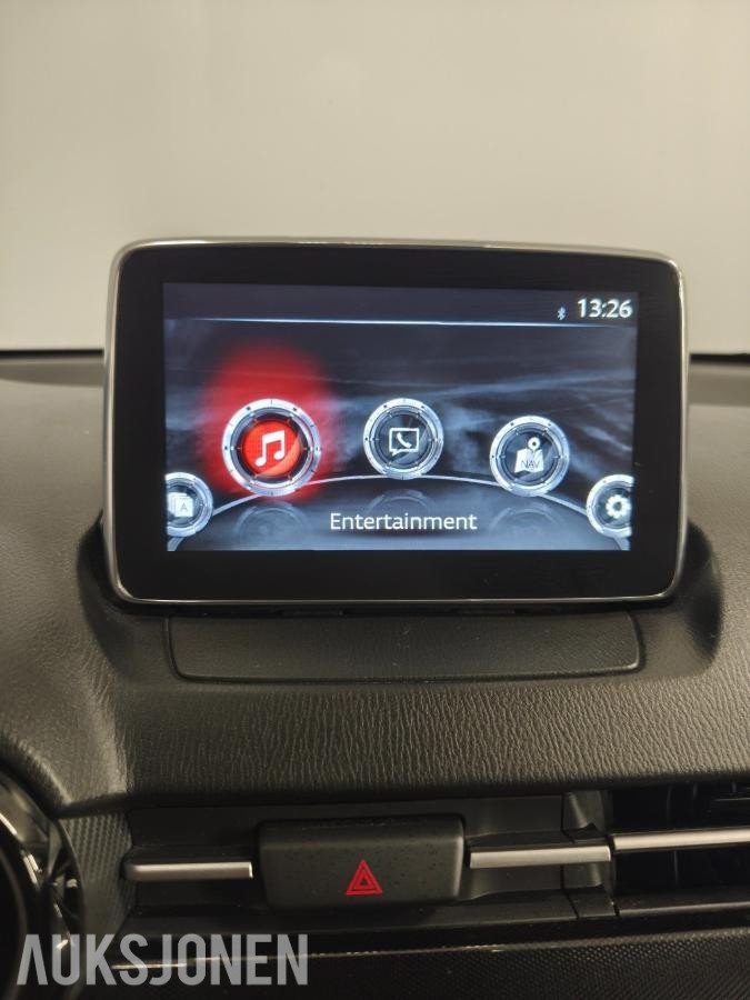 2015 MAZDA 2 1.5 90HK NAVIGASJON P-SENSOR NORSK