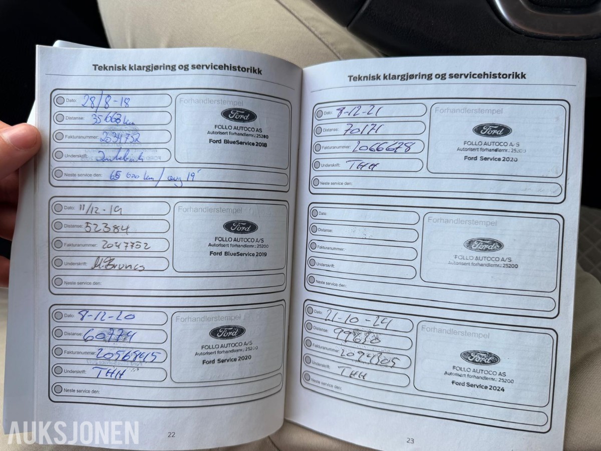 2014 Ford Tourneo 1.0-101 – EU-godkjent til desember 2026