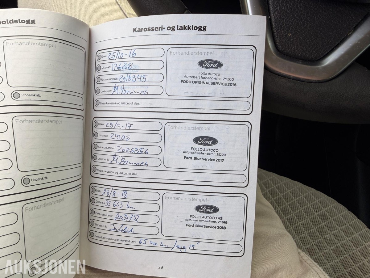 2014 Ford Tourneo 1.0-101 – EU-godkjent til desember 2026
