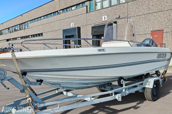 2002 IBIZA 19 SPORT 115 HK YAMAHA - GARMIN - LENSEPUMPE 